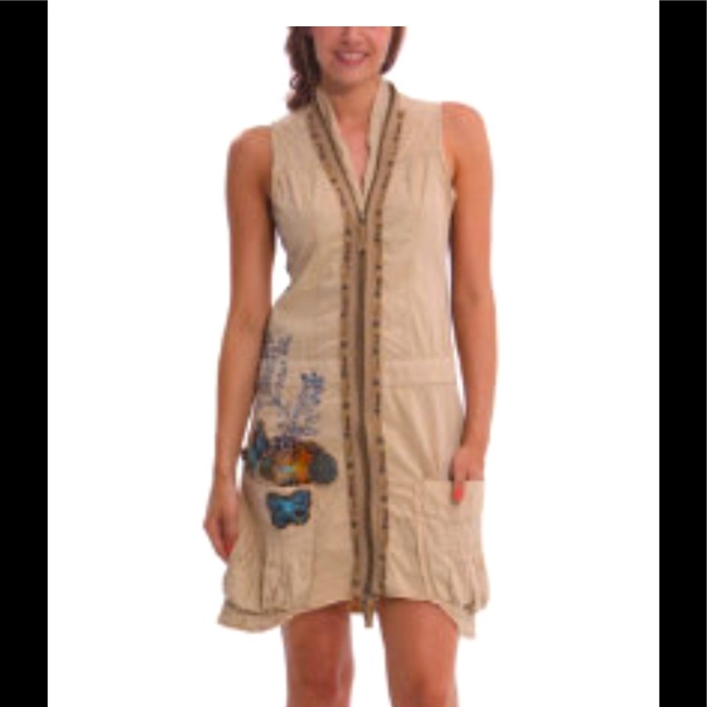 Adorable Desigual La Vida Chula Cargo Dress